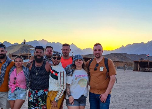 5 Stunden Quad Safari Tour Hurghada bei Sonnenuntergang