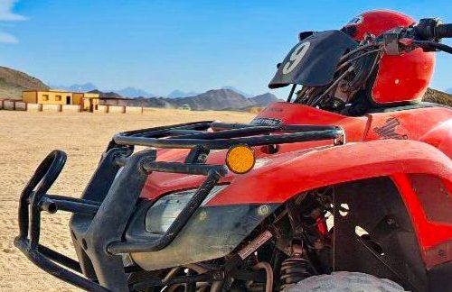 3 Stunden Quad Tour Hurghada und Kamelritt